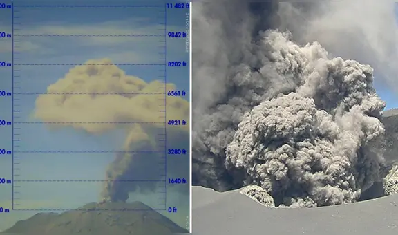 Volcán Ubinas registró nueva explosión tras varios días de ‘silencio’ en Moquegua