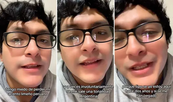 Peruano que vive en Argentina revela que tiene miedo de perder su acento limeño y causa furor en redes