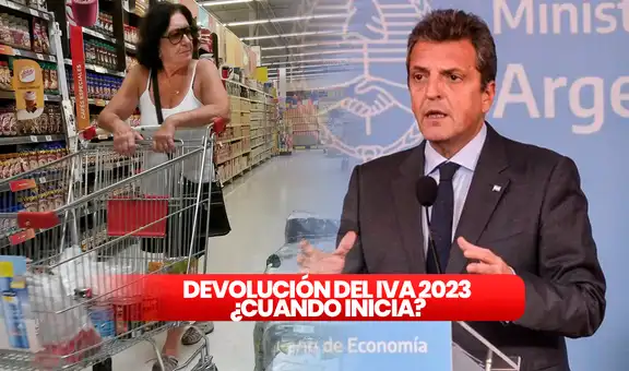 Devolución del IVA 2023: cuándo comienza y qué productos de la canasta básica debo comprar