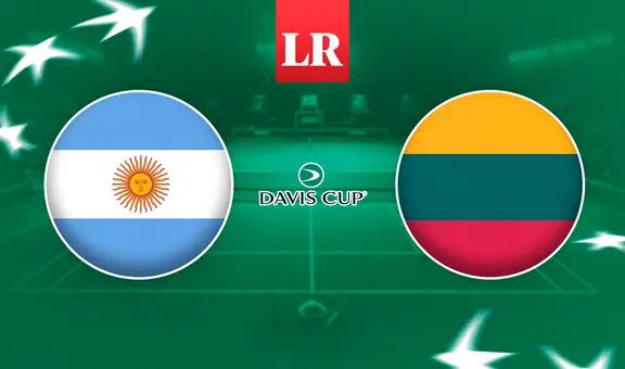 Argentina vs. Lituania EN VIVO por la Copa Davis 2023: ¿a qué hora y dónde ver el partido de tenis?