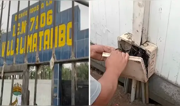 Niño de 9 años se electrocutó dentro de colegio en Villa María del Triunfo