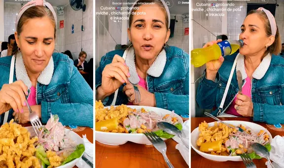 Extranjera prueba CEVICHE en Perú por primera vez y su reacción impacta en redes: ¡No le gustó!