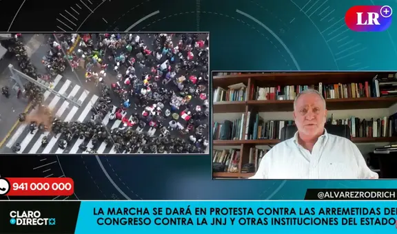 AAR sobre marcha por la democracia: “El Congreso busca remover a la JNJ para poner afines a ellos”