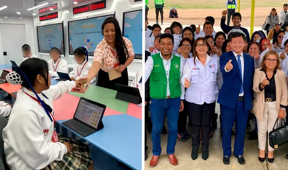 Aula Móvil de Huawei y Minedu llevará tecnología y economía digital a provincia: ¿dónde empezará?