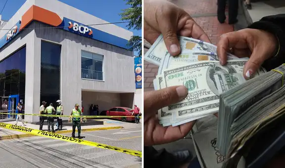 Asalto con armas de fuego a cambista en zona bancaria de Arequipa dejó a 3 personas heridas