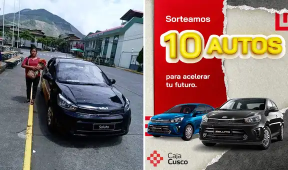 ¡Lo consiguió! Tras presión mediática, Caja Cusco entregó auto a mujer que ganó sorteo