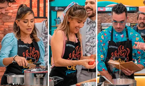 Fátima Aguilar, Santi Lesmes y Milene Vásquez son los sentenciados de 'El gran chef: famosos'