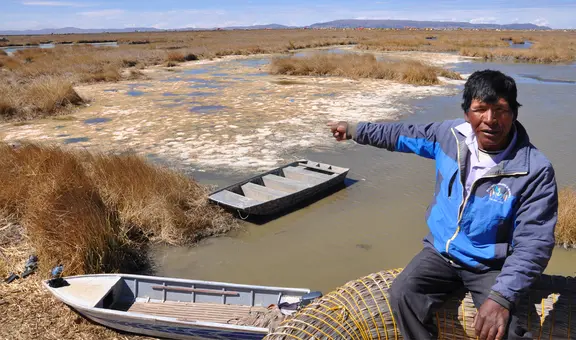 El Titicaca se seca