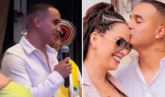 Jesús Barco dedicó tiernas palabras a Melissa Klug en su baby shower: "Sé la gran madre que eres"