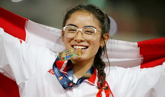 Cayetana Chirinos impuso récord y ganó la medalla de oro en Iberoamericano de Atletismo Sub-18
