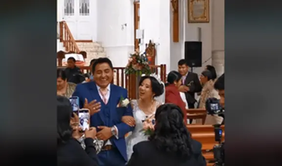 Recién casados sorprenden en iglesia con canción de Dragón Ball GT: "Corazón encantado"