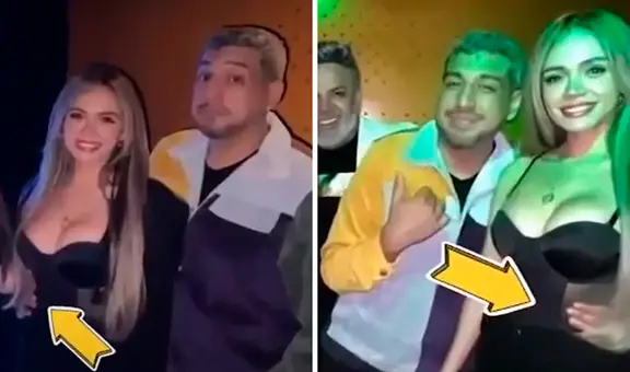 ¿Confirman romance? Mayra Goñi y Ricardo Mendoza se lucen muy cariñosos en discoteca de Miraflores