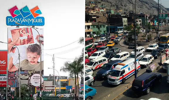 Conoce la ruta de SJL a PLAZA SAN MIGUEL que demora menos de 1 hora