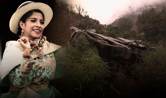 Lucero Vilcamiche, integrante de ‘Cangallo Corazón’, falleció en fatídico accidente en Huancavelica