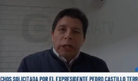 Pedro Castillo durante audiencia de tutela de derechos: “Soy el presidente de la República”