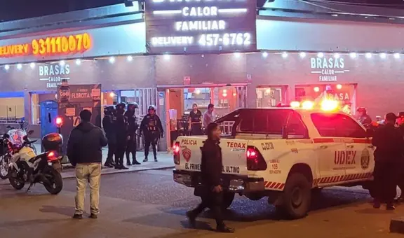 San Juan de Lurigancho: objeto similar a una granada es arrojado frente a una pollería