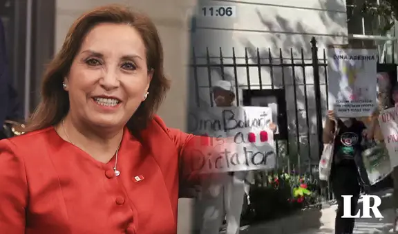 Protestan contra Dina Boluarte: manifestantes alzan su voz en la sede de la ONU en EE. UU.
