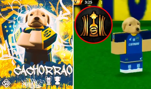 ¿Quién es 'Cachorrao', el refuerzo de Boca Juniors para ganar la Copa Libertadores Roblox?