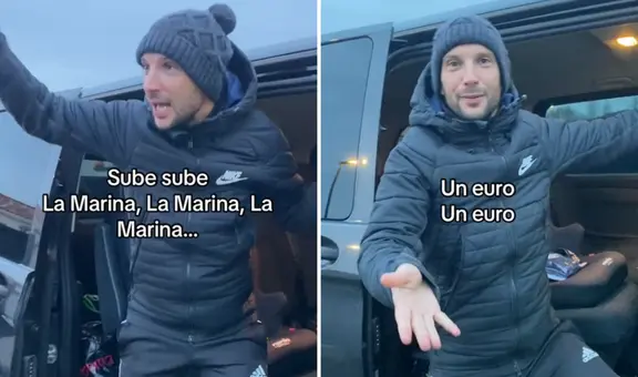 Extranjero queda impresionado por cobradores de combi en Perú y no duda en imitarlos: “Sube, sube”