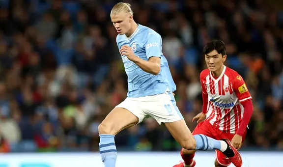 ¡Gran remontada! Manchester City derrotó 3-1 a Estrella Roja por la Champions League