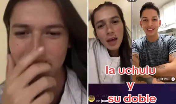 ¡En shock! La Uchulú encontró a su 'hermano gemelo' y es viral en redes: “Igualitos”