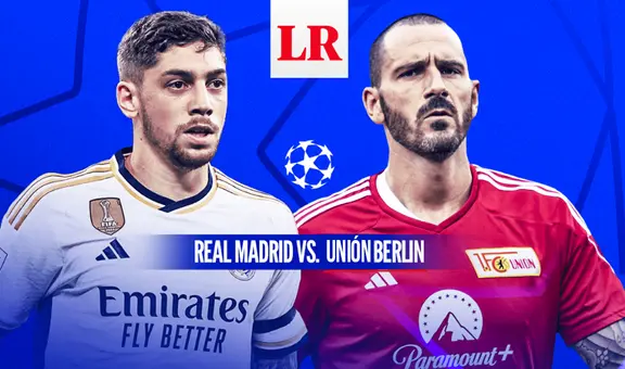 Horario del Real Madrid vs. Unión Berlín y canales por la Champions League