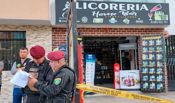 SJL: dejan granada de guerra frente a licorería en presunto acto de extorsión