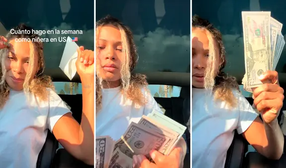 Mujer trabaja como niñera en EE. UU. y sorprende en redes al revelar cuánto gana