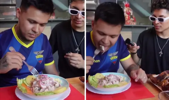 Ecuatoriano opina sobre el CEVICHE de PERÚ tras insistir que es de su país : “Me quedo con el peruano”