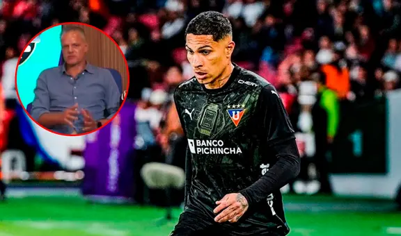 Directivo de LDU y su curiosa apreciación sobre Paolo Guerrero: "Está en sus momentos finales"