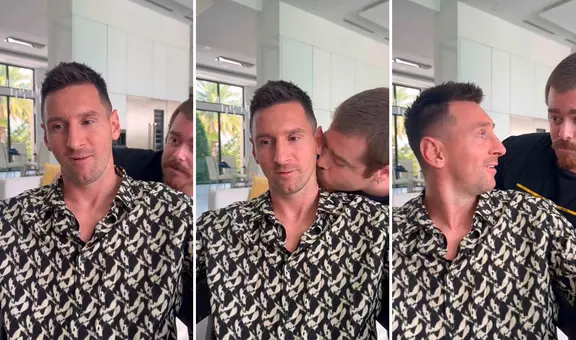 Lionel Messi recibe peculiar invitación con beso incluido de conductor: "¿Charlamos un ratito, bebé?"
