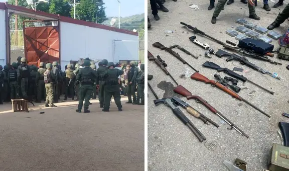 Penal de Tocorón: esto fue lo que se encontró dentro de la cárcel en Venezuela