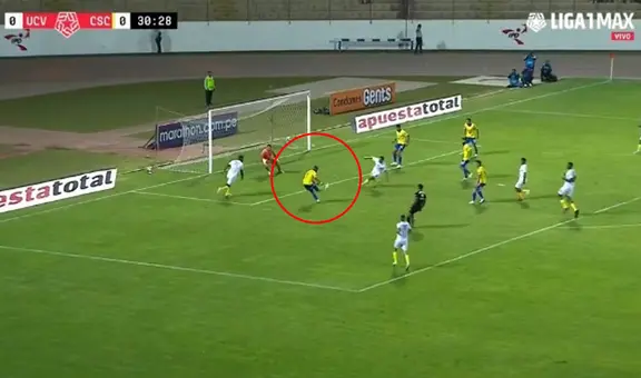 Washington Corozo falló increíble gol cuando estaba solo frente al arco de César Vallejo