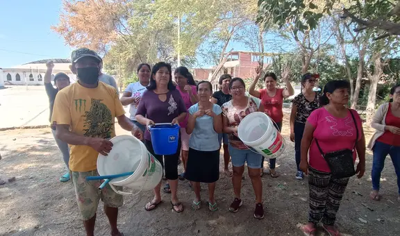 Piuranos señalan que no tienen agua potable, pero les llegan los recibos por más de S/ 100