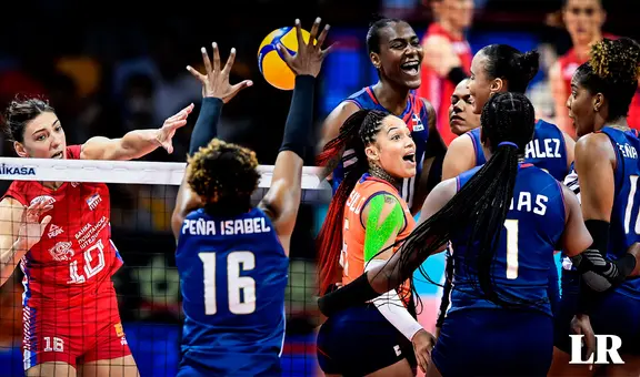 ¡Batacazo! Las Reinas del Caribe vencieron 3-1 a Serbia y están a muy poco de París 2024