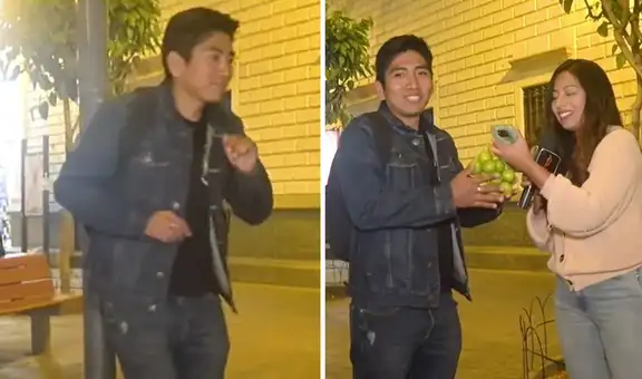 Joven bailó en la calle a cambio de 1 kilo de limones en Arequipa: “Oro verde”