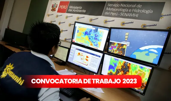 ¿Buscas trabajo en Senamhi? Mira las vacantes y sueldos que ofrece desde S/7.000