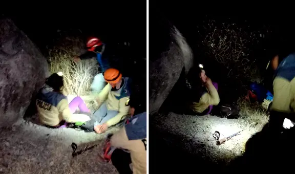 Turista australiana fue rescatada con vida tras perderse en el valle de Sangalle, en Arequipa