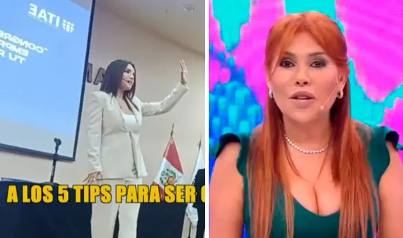 Magaly Medina criticó a Rosángela por dictar conferencia de marketing en instituto: “Qué estafa”