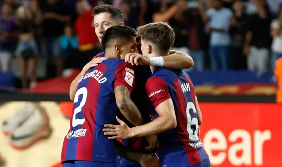 Barcelona remontó 3-2 contra Celta y es líder de la tabla en LaLiga 2023-24