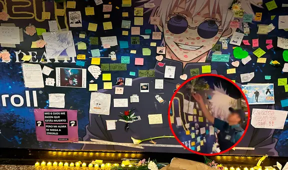 'Jujutsu Kaisen': policía destruye altar dedicado a Gojo Satoru y fans reaccionan en redes