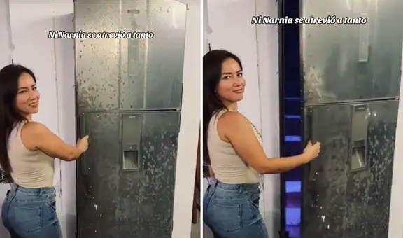 ¡No es una refrigeradora! Singular puerta de bar en Tarapoto es viral: “Ya los exhibiste”