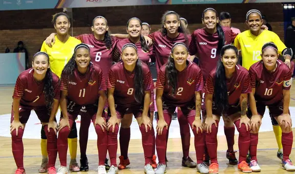 Venezuela vs. Bolivia EN VIVO: horario y canal para ver el partido por la Copa América Futsal Femenina