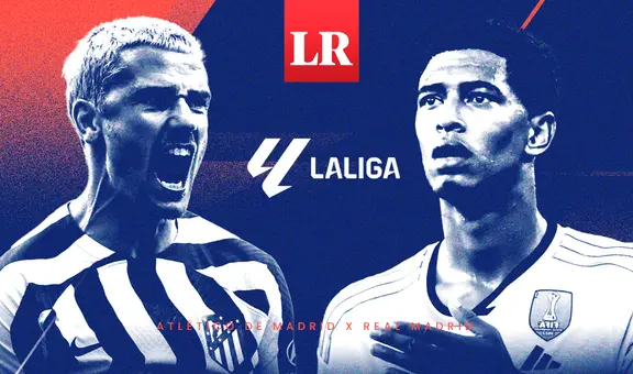 Derbi Atlético de Madrid vs. Real Madrid EN VIVO HOY: hora y canal del partido por LaLiga 2023-24