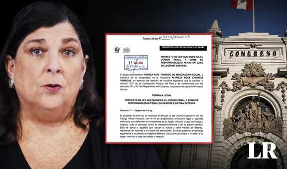 RMP sobre ley que exime de culpa penal a quienes actúen en legítima defensa: "Es una bestialidad"