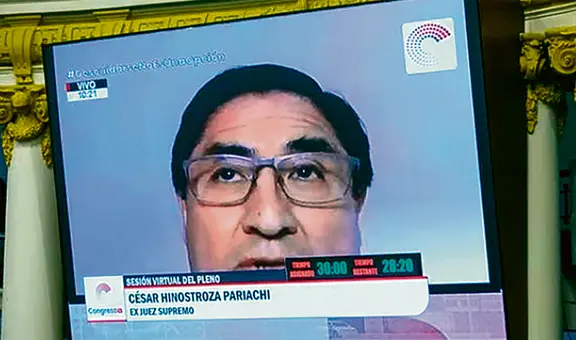 César Hinostroza, prófugo de la justicia, se presentó en la SAC