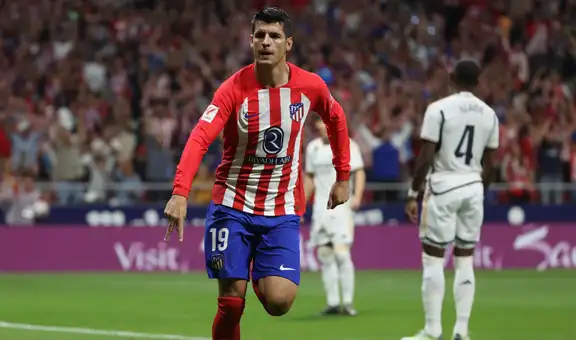 Con doblete de Álvaro Morata, Atlético de Madrid le ganó 3-1 al Real Madrid por LaLiga EA Sports