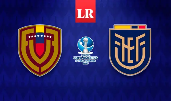 Venezuela vs. Ecuador EN VIVO: horario y canal para ver el juego por la Copa América de Futsal Femenina 2023