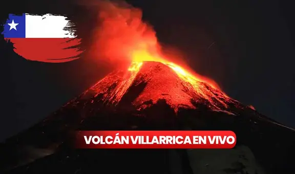 Volcán Villarrica HOY: alerta naranja y todos los reportes EN VIVO de Sernageomin en Chile