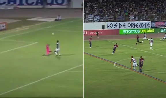 Aldair Rodríguez hizo genial golazo de lujo, pero fue anulado por polémica posición adelantada